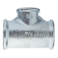 Тройник переходный Gebo Platinum (130-22V) 3/4 ВР(г) х 1/2 ВР(г) х 3/4 ВР(г) чугунный оцинкованный