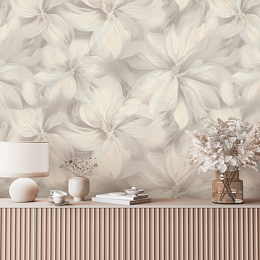 Обои компакт-винил на флизелиновой основе Ornamy Lilu 8082-01 (1,06х10,05 м)