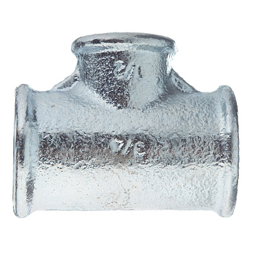 Тройник переходный Gebo Platinum (130-22V) 3/4 ВР(г) х 1/2 ВР(г) х 3/4 ВР(г) чугунный оцинкованный