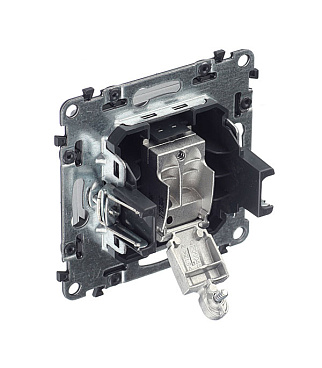 Розетка телевизионная Legrand Valena Life встраиваемая алюминий (753651)