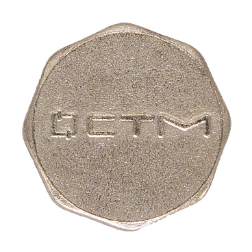 Заглушка 1 ВР(г) латунная