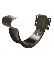 Кронштейн желоба Grand Line металлический d125 мм 70 мм темно-коричневый RR 32