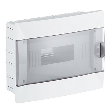 Щит распределительный встраиваемый Makel ЩРВ-П-12 пластиковый IP40 225х285х97 мм 12 модулей с DIN-рейкой и нулевой шиной