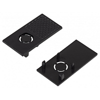 Заглушка для магнитного шинопровода Эра Nova черная (Б0054784)