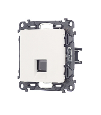 Розетка телефонная Legrand Valena Life встраиваемая белая RJ11 (753438)