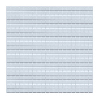 Панель самоклеящаяся ПВХ 480х480х3 мм Grace белая 0,23 кв.м