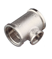 Тройник переходной Valtec 1 ВР(г) х 1/2 ВР(г) х 1 ВР(г) латунный (VTr.750.N.0604)