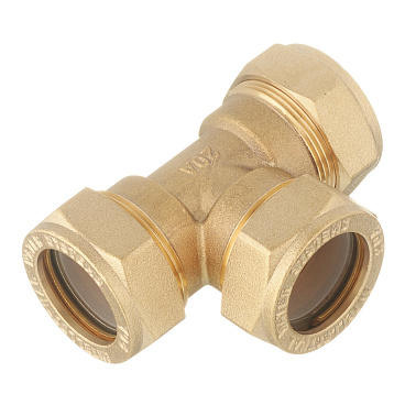 Тройник Stahlmann IWS EasyFix 20 х 20 х 20 мм для гофрированных труб