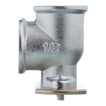 Водорозетка 1/2 ВР(г) х 1/2 ВР(г) на планке латунная