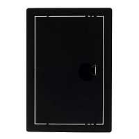 Люк ревизионный Центр Тагис ЛР пластиковый 200х300 мм врезной черный