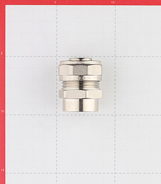 Соединитель прямой VALTEC (VTm.302.N.002605) 26 обж(ц) х 3/4 ВР(г)