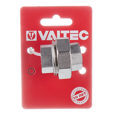 Американка прямая Valtec 1/2 ВР х 1/2 ВР латунная (VTr.340.N.0004)