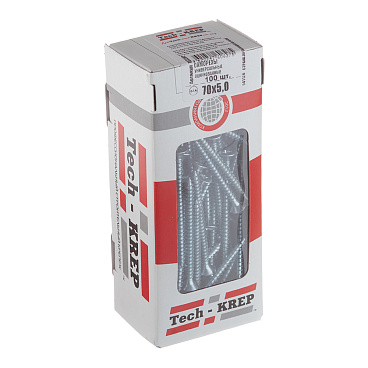 Саморезы универсальные 70x5,0 мм оцинкованные (100 шт.)