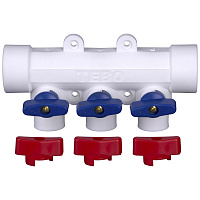 Коллектор полипропиленовый Tebo 25 мм х 3 выхода 20 мм (TRD0000020485)