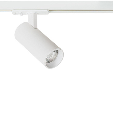 Светодиодный трековый светильник однофазный Arte Lamp Bene 3000К 10 Вт 3 кв.м белый (A1935PL-1WH/1075)