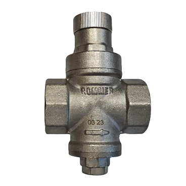 Редуктор давления Rommer 1/2 ВР(г) поршневой без подключения манометра (RVS-0009-000015)