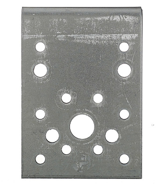 Уголок крепежный оцинкованный 90х90х65х2.5 мм