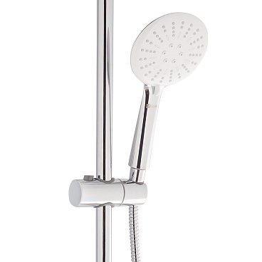 Душевая система Lemark Tropic с верхним душем с лейкой со смесителем хром (LM7007C)