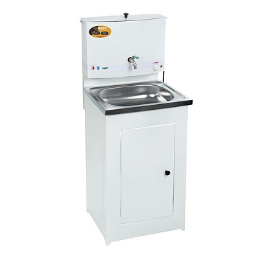 Умывальник дачный Вихрь 17 л с подогревом мойка из нержавеющей стали белый (74/4/1)