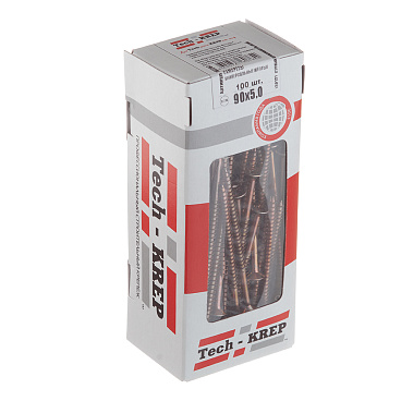 Саморезы универсальные 90x5,0 мм желтые (100 шт.)