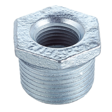 Футорка Gebo Platinum (241-25V) 1 НР(ш) х 1/2 ВР(г) чугунная оцинкованная