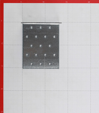 Уголок соединительный оцинкованный 100х100х80х2 мм