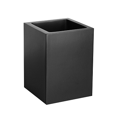 Стакан для ванной WasserKraft Abens настольный полирезин черный (K-3728)