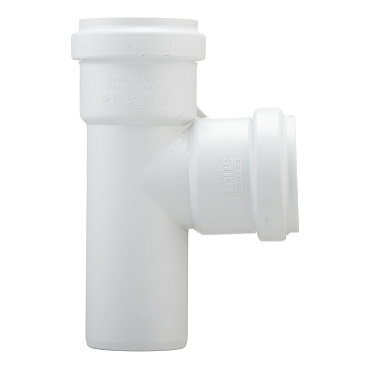 Тройник Pro Aqua Stilte Plus d58 мм 87,5° пластиковый шумопоглощающий для внутренней канализации