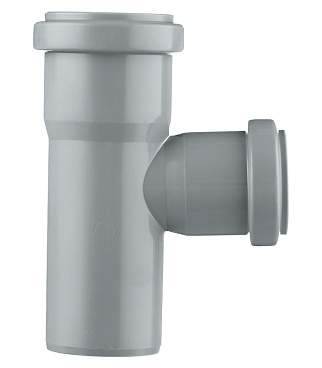 Тройник Ostendorf HTEA d50х40 мм 87° пластиковый для внутренней канализации (112410)