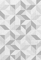 Плитка декор Axima Дорадо серая геометрия 400x280x8 мм
