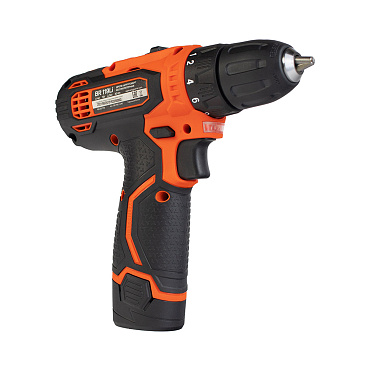 Дрель-шуруповерт аккумуляторная Patriot BR 119LI 12 В 2 Ач Li-Ion 2 АКБ и ЗУ (180301119)