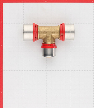 Тройник Tiemme 32(пресс) х 26(пресс) х 32(пресс)
