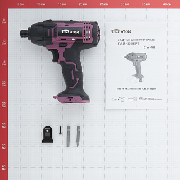 Гайковерт ударный аккумуляторный КМ АТОМ 18 В без АКБ и ЗУ (CIW-182)