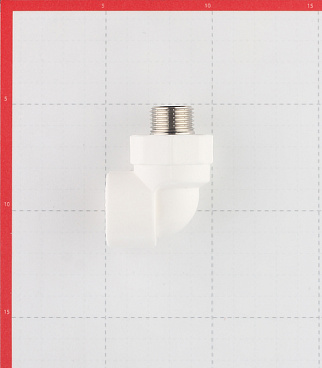 Угол полипропиленовый Valtec 25 мм х 1/2 НР(ш) (VTp.753.0.02504)