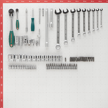 Набор инструментов универсальный Jonnesway (S04H52482S) (82 шт.)