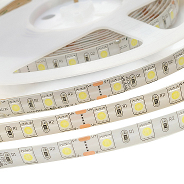 Лента светодиодная SMD 5050 6000К 12 В 14,4 Вт/м 5 м IP65 Apeyron (000010)