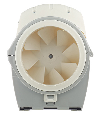 Вентилятор канальный осевой Cata Duct In Line d125 мм слоновая кость