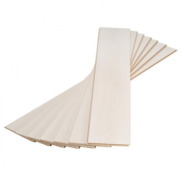 Ламинат 33 класс Egger Home дуб орора белый 1,74 кв.м 10 мм с фаской