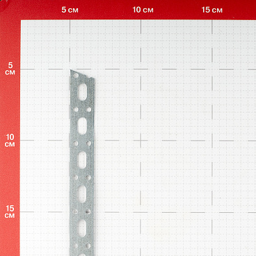 Лента крепежная перфорированная прямая 17х0,5 мм 25 м