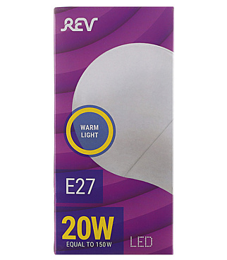Лампа светодиодная Rev E27 2700К 20 Вт 1600 Лм 180-240 В груша A60 матовая