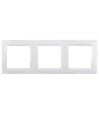 Рамка Simon 15 трехместная белая (1500630-030)