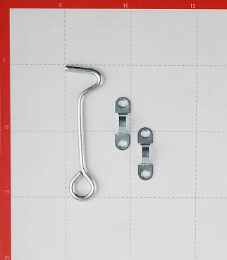 Крючок ветровой КР-100 100 мм оцинкованный