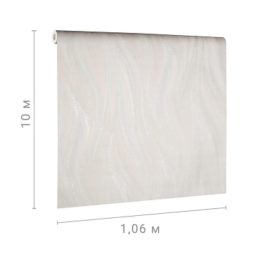 Обои вспененный винил на флизелиновой основе Erismann Romantic Silk 60809-04 (1,06х10,05 м)