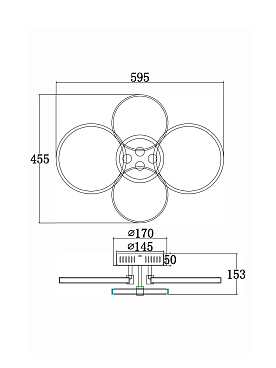 Потолочный светильник Freya FR10018CL-L40W