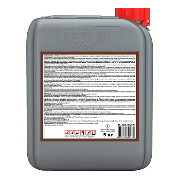 Антисептик Neomid 435 невымываемый для дерева биозащитный концентрат 1:9 5 кг орех