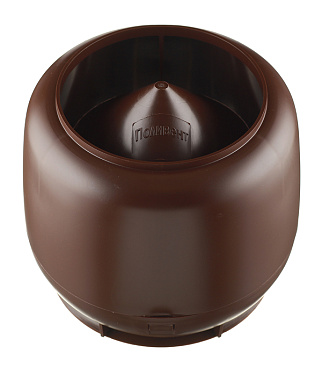 Колпак Поливент для изолированного выхода d160 мм коричневый RAL 8017