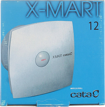 Вентилятор осевой Cata X-Mart 12 170х170 мм d120 мм серебро