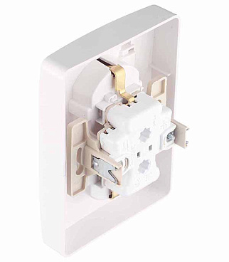 Розетка Systeme Electric Blanca встраиваемая белая со шторками (BLNRS441121)