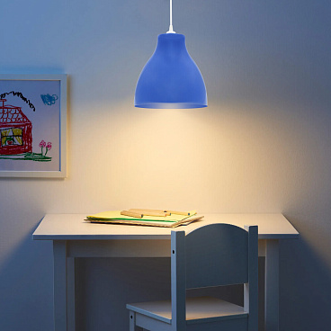 Светильник подвесной Svet Melodi E27 60 Вт синий IP20 (1400-00060)