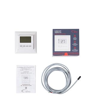 Терморегулятор электронный цифровой для теплого пола Spyheat NLC-511H белый